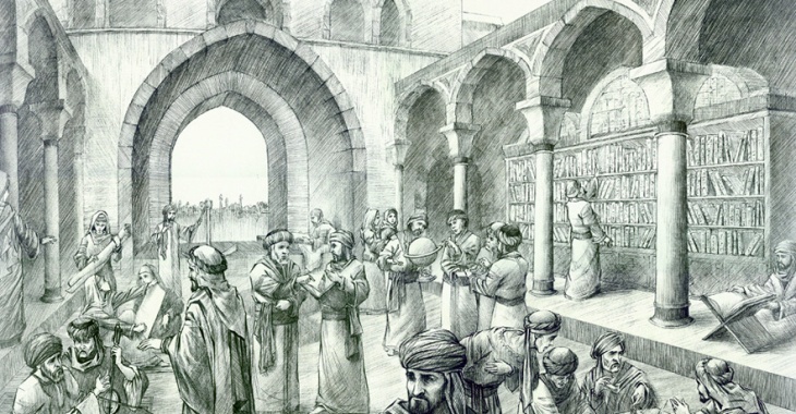 Ciencia e historia - Casa de la Sabiduría, Destrucción de la Gran Biblioteca de Bagdad